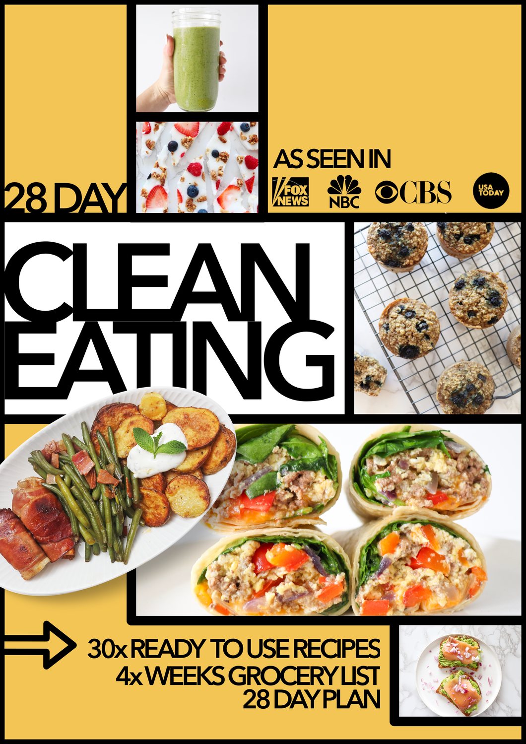 28 Day Clean Eating Diet Guide